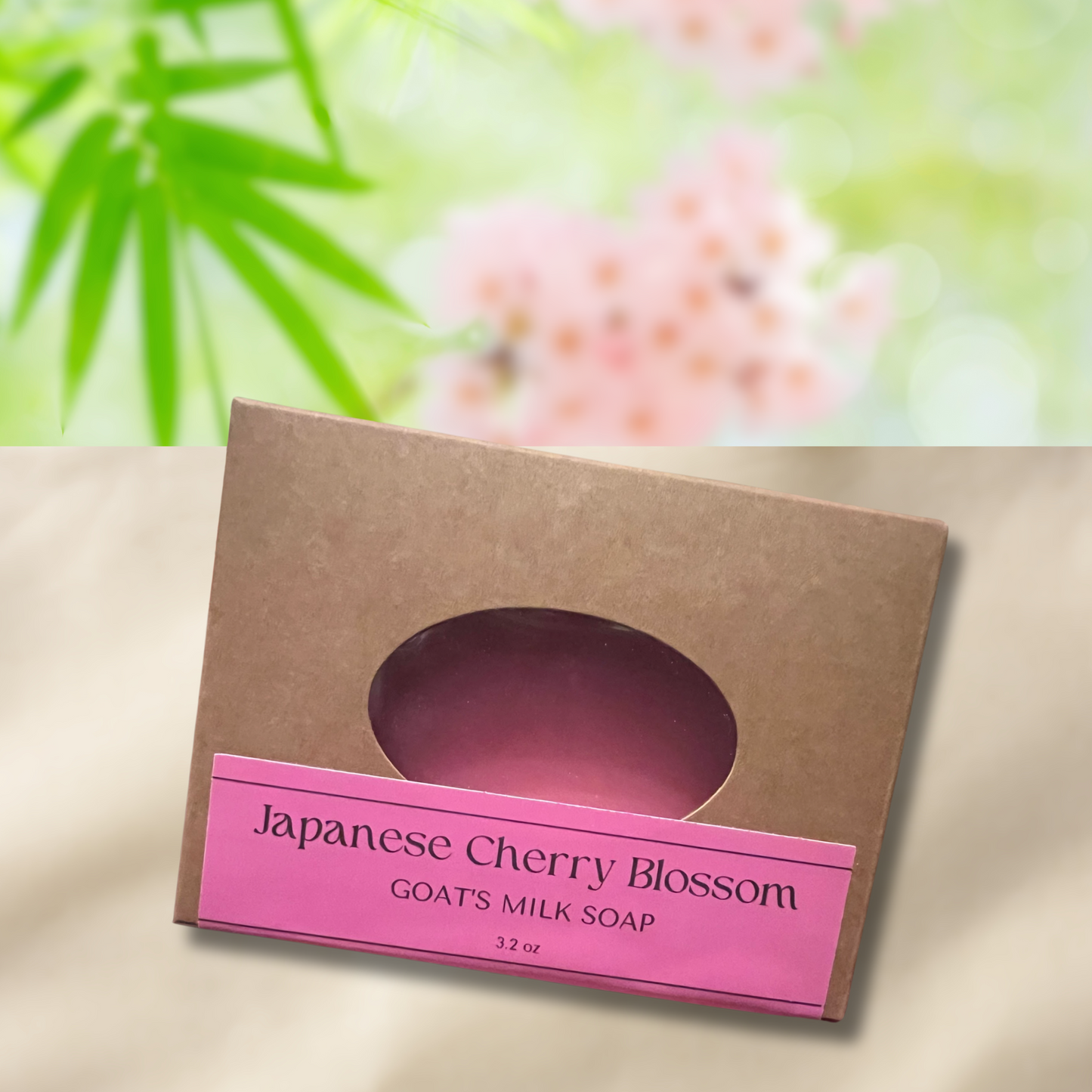 Goat's Milk Soap- Japanese Cherry Blossom