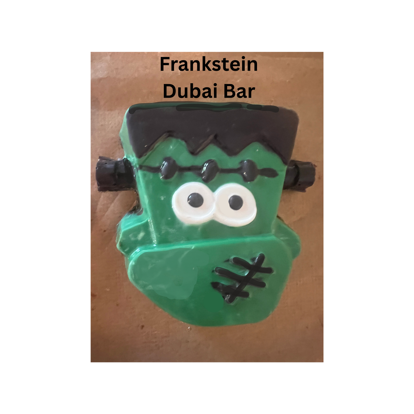 Frankie's Sweet Creation- Frankenstein Dubai Chocolate Bars