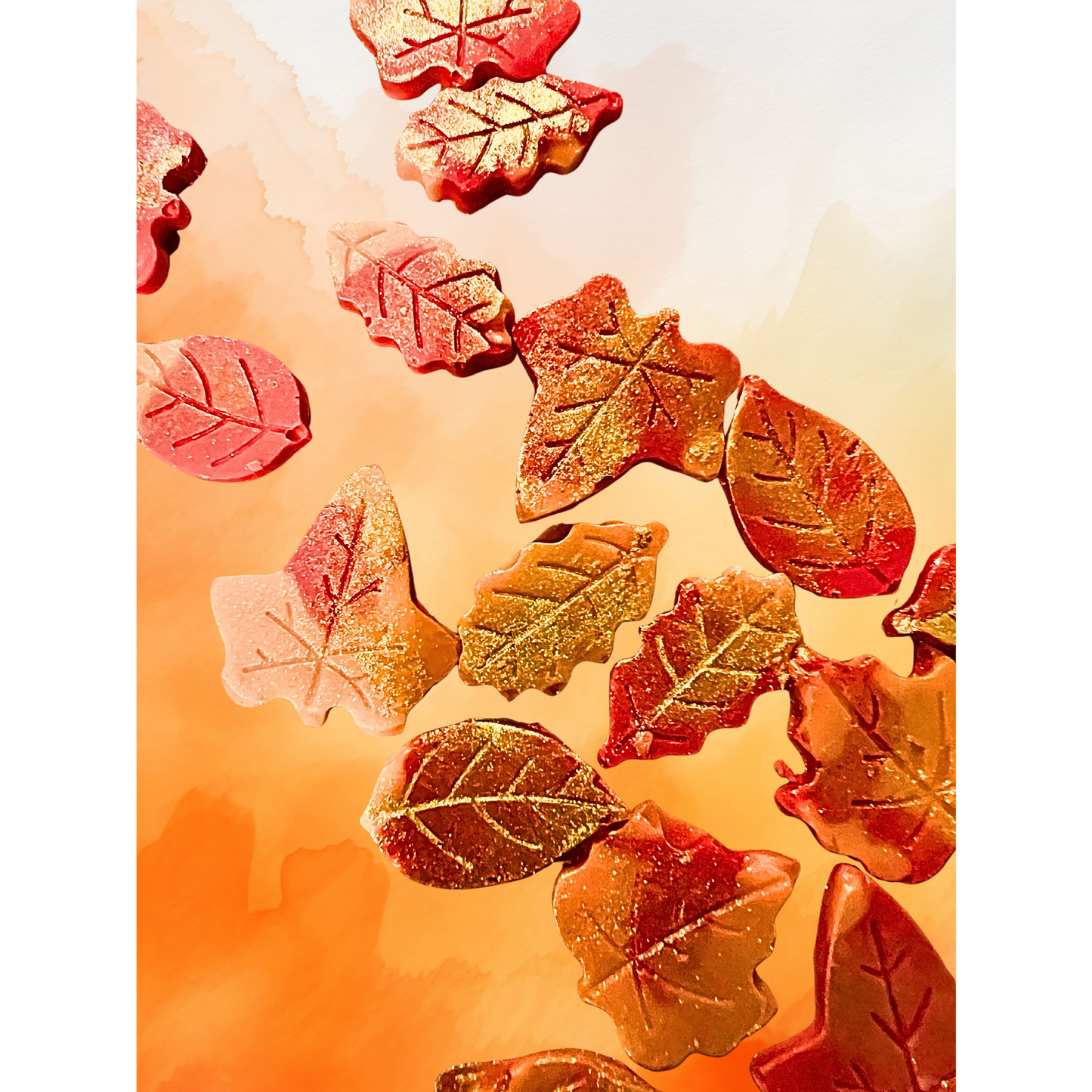 Fall Inspired Dubai Chocolate Bars- Medium or Large Bars