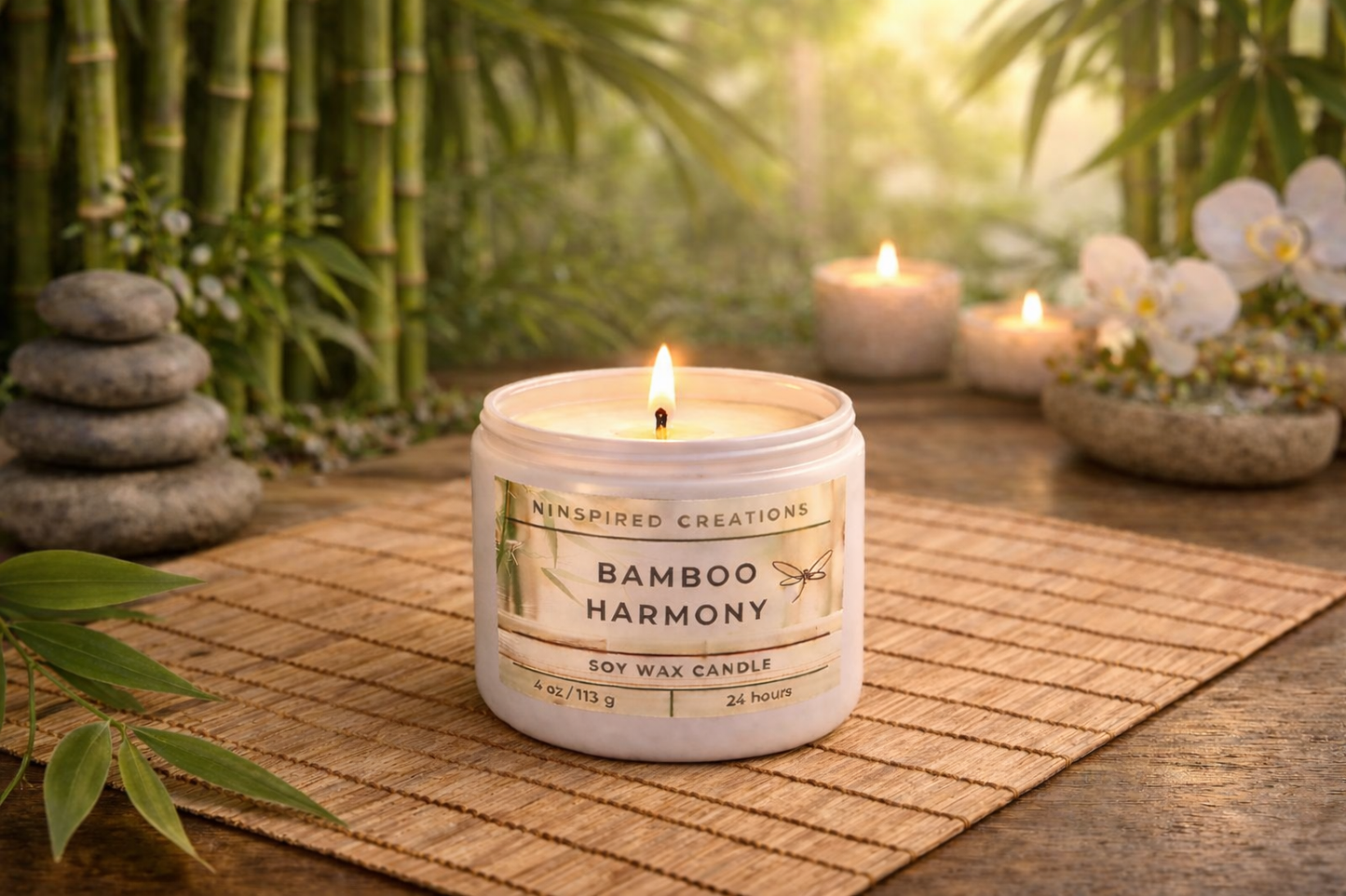 Soy Candle- Bamboo Harmony