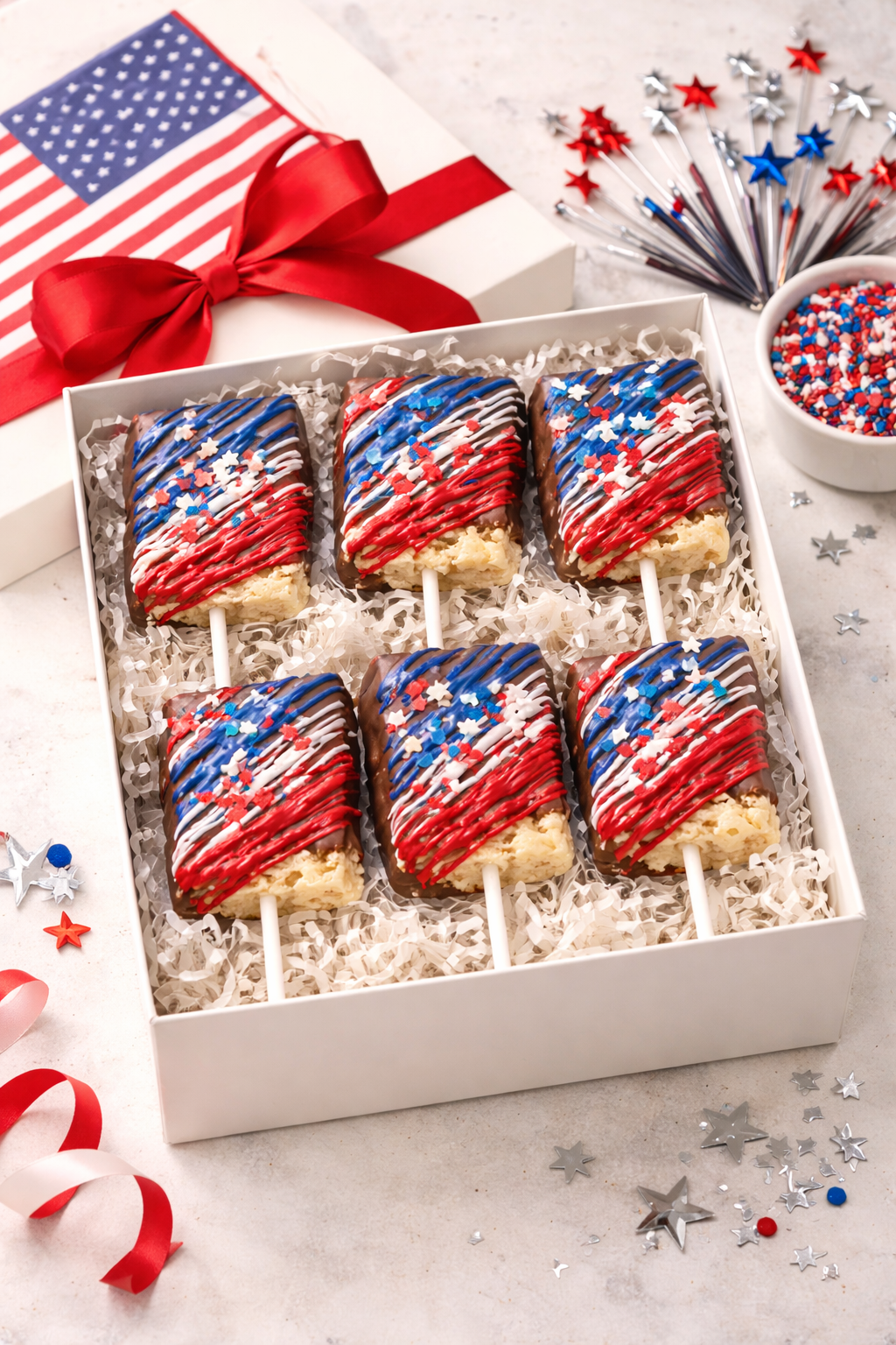 Chocolate Covered Rice Krispie Treats