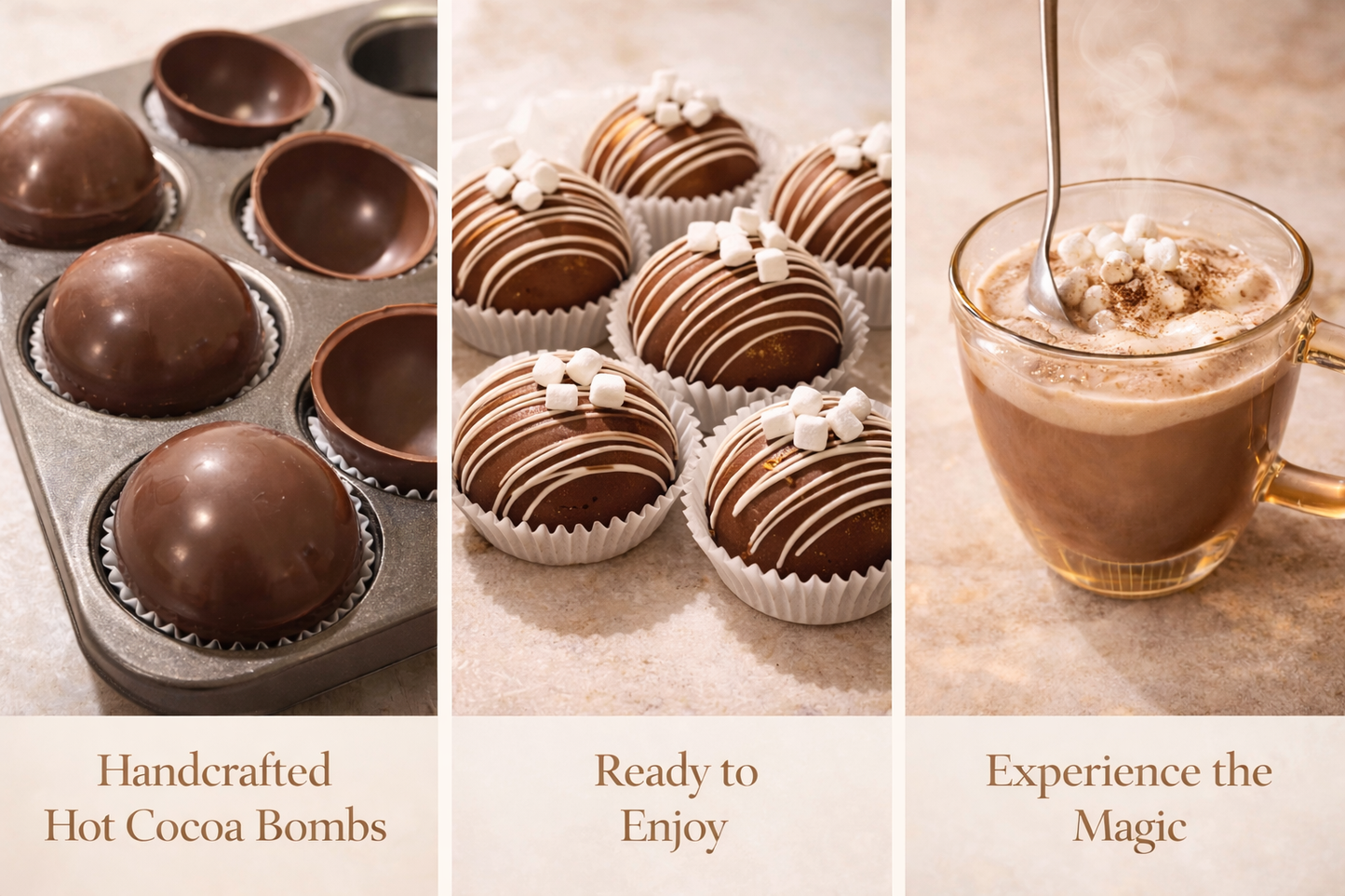 Decadent Hot Cocoa Bombs