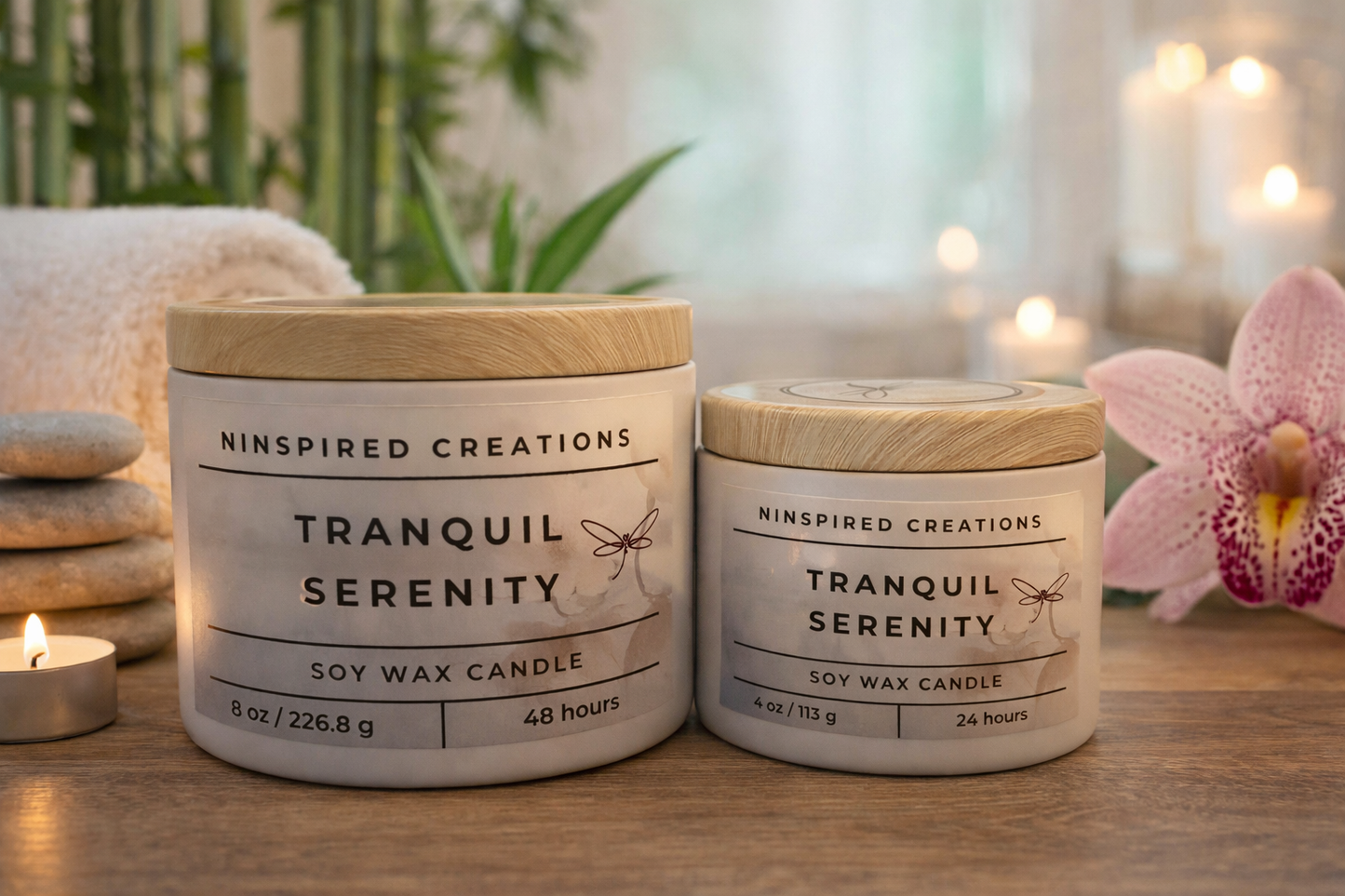 Soy Candle- Tranquil Serenity