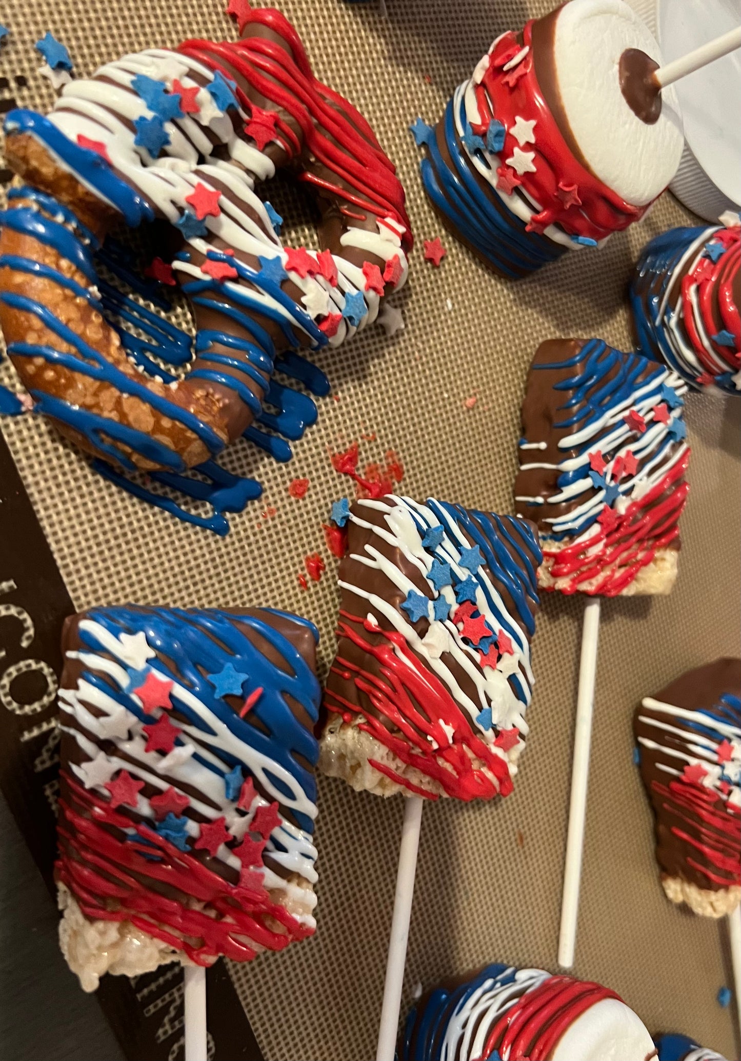 Chocolate Covered Rice Krispie Treats