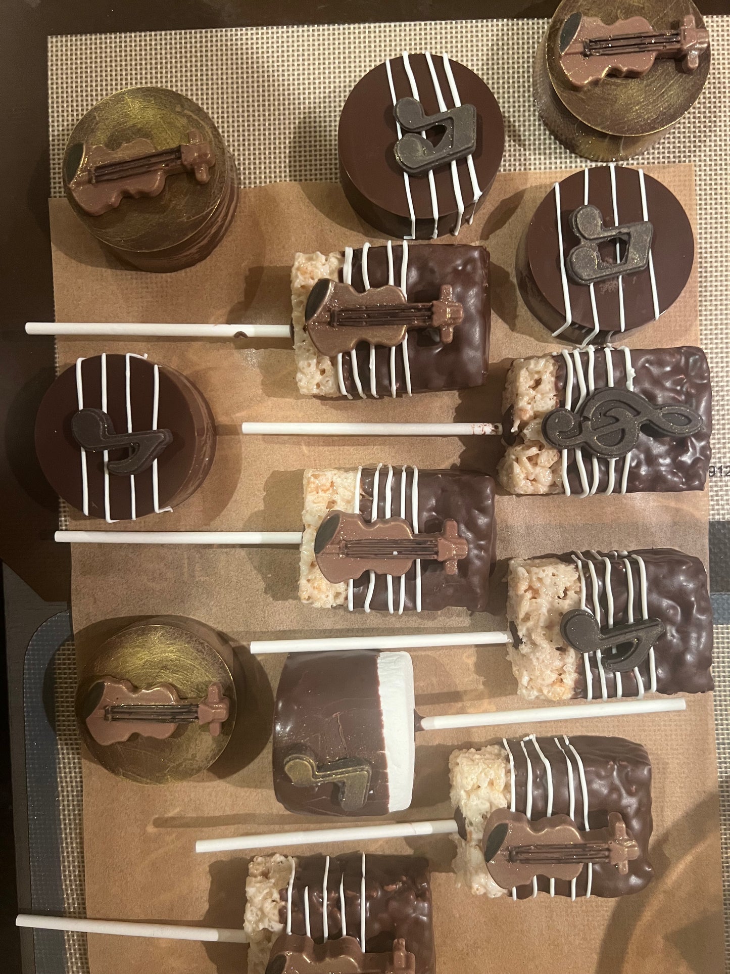 Chocolate Covered Rice Krispie Treats