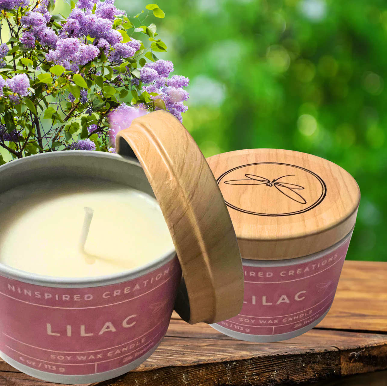 Soy Candle- Lilac