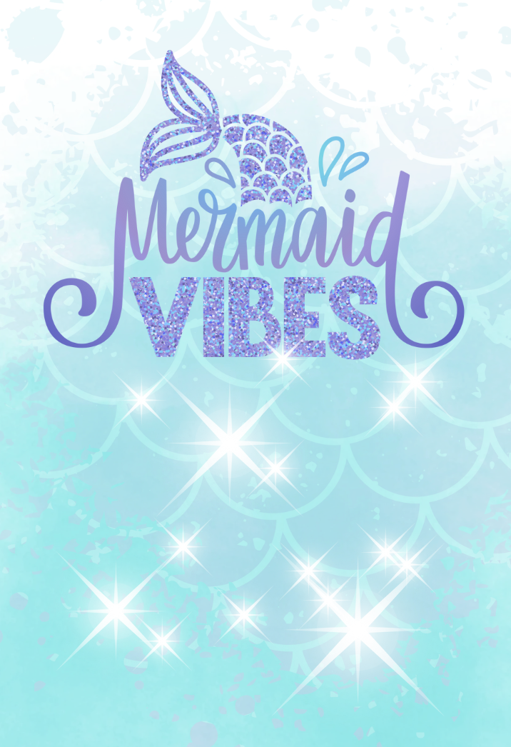 Mermaid Vibes Composition Notebooks (Personalized)