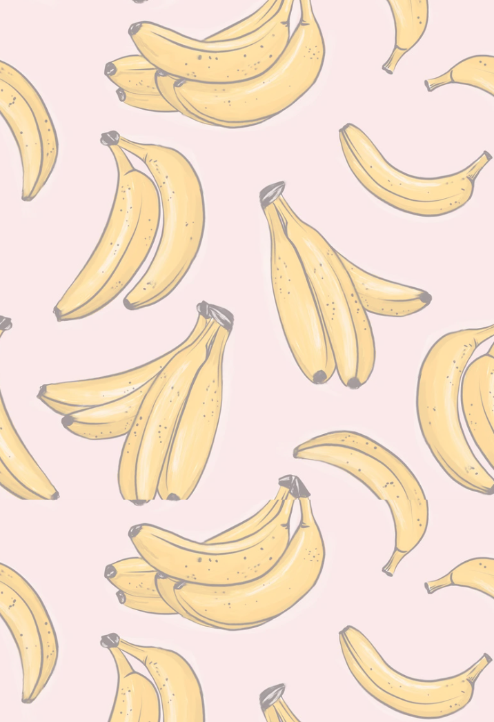 Pink Monkeys and Bananas- Composition Notebook