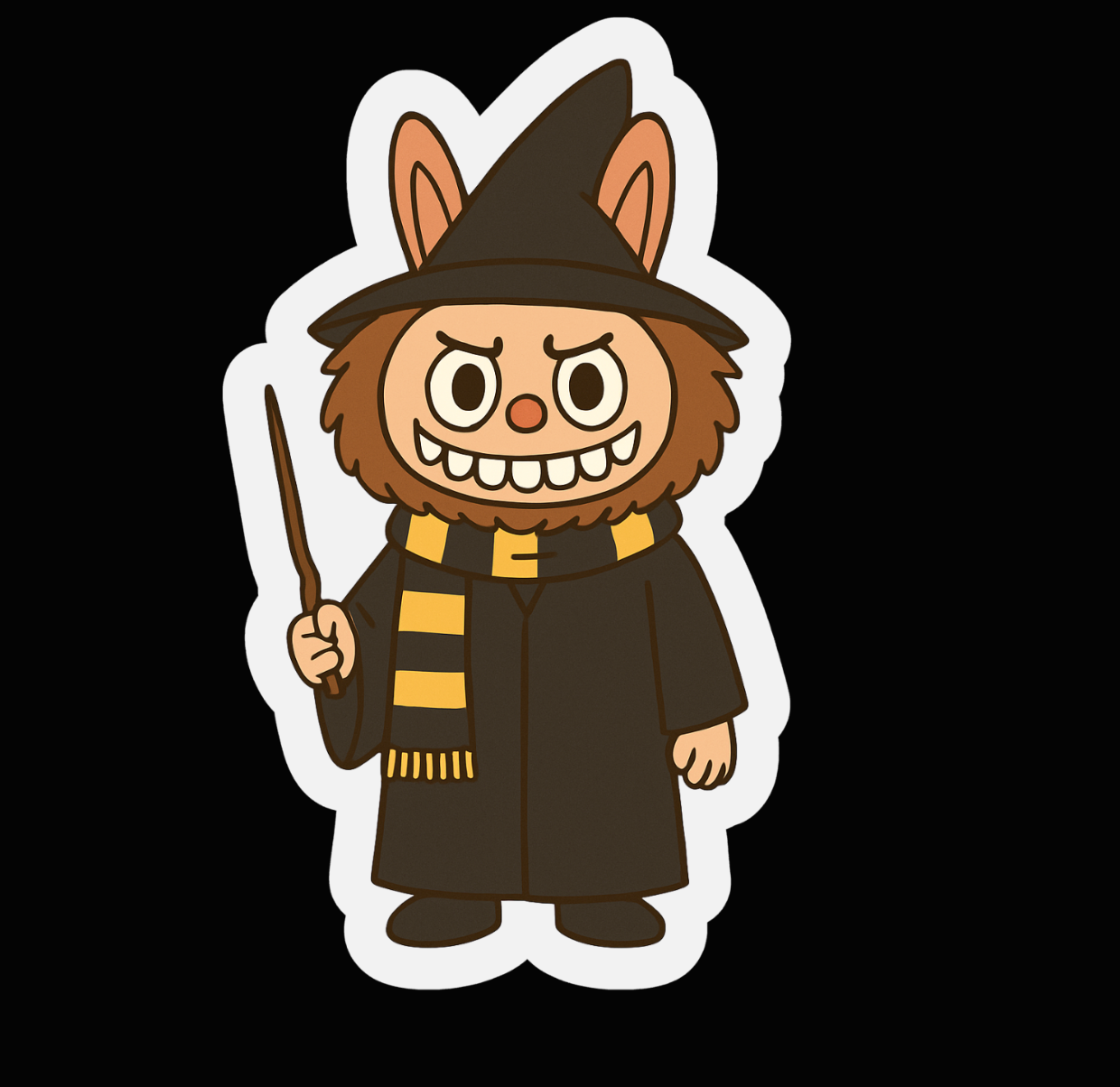 The Harry Potter Labubu Collection- Waterproof Vinyl Stickers