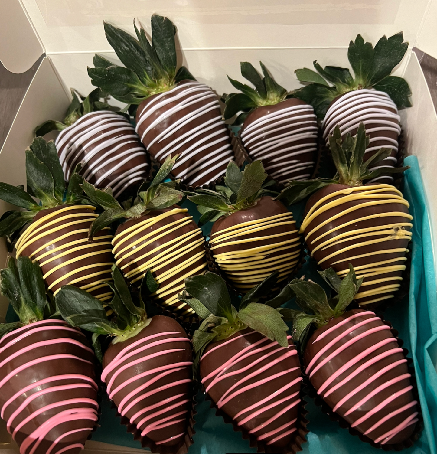 Blush & Pastel Spring Strawberries