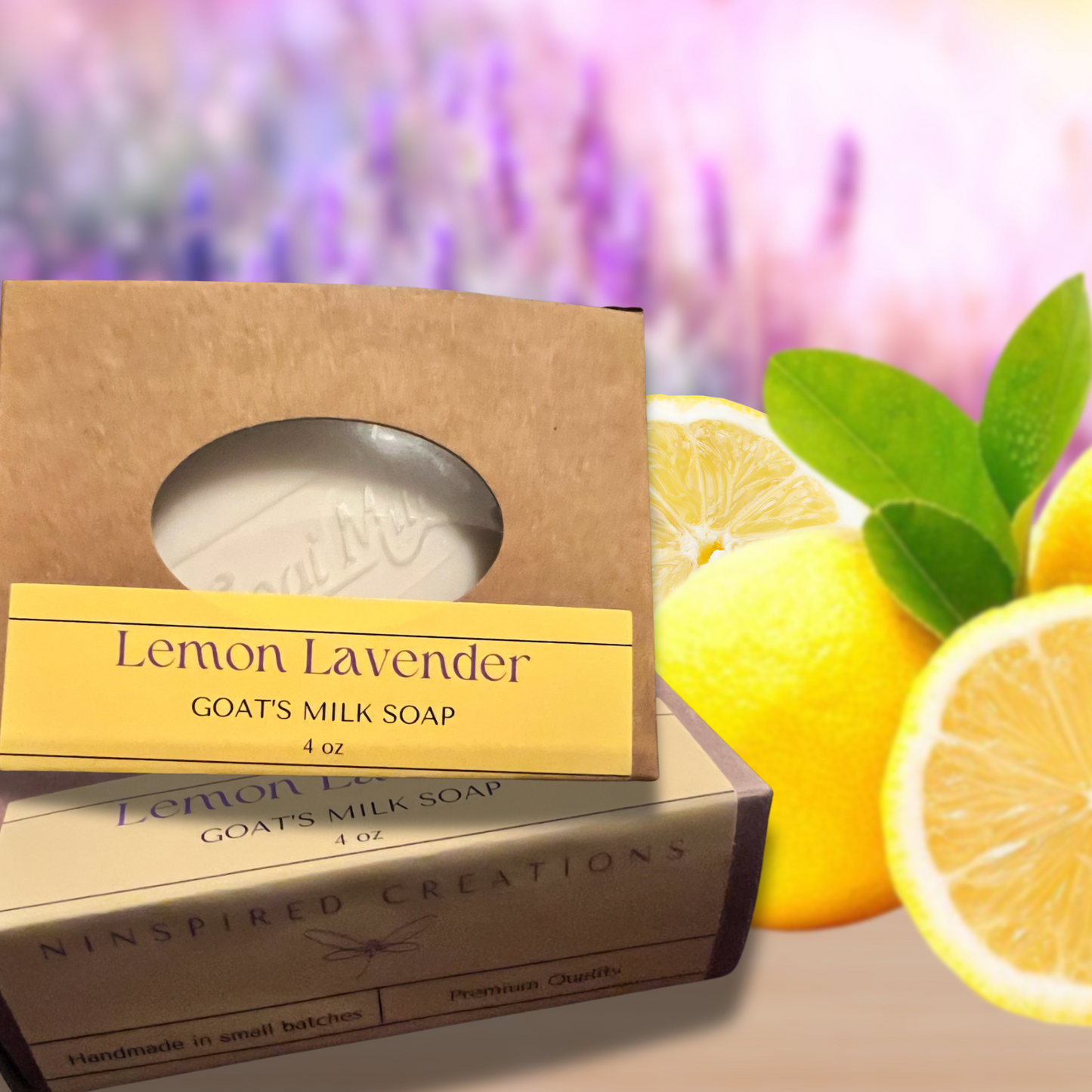 Goat's Milk Soap- Lemon Lavender