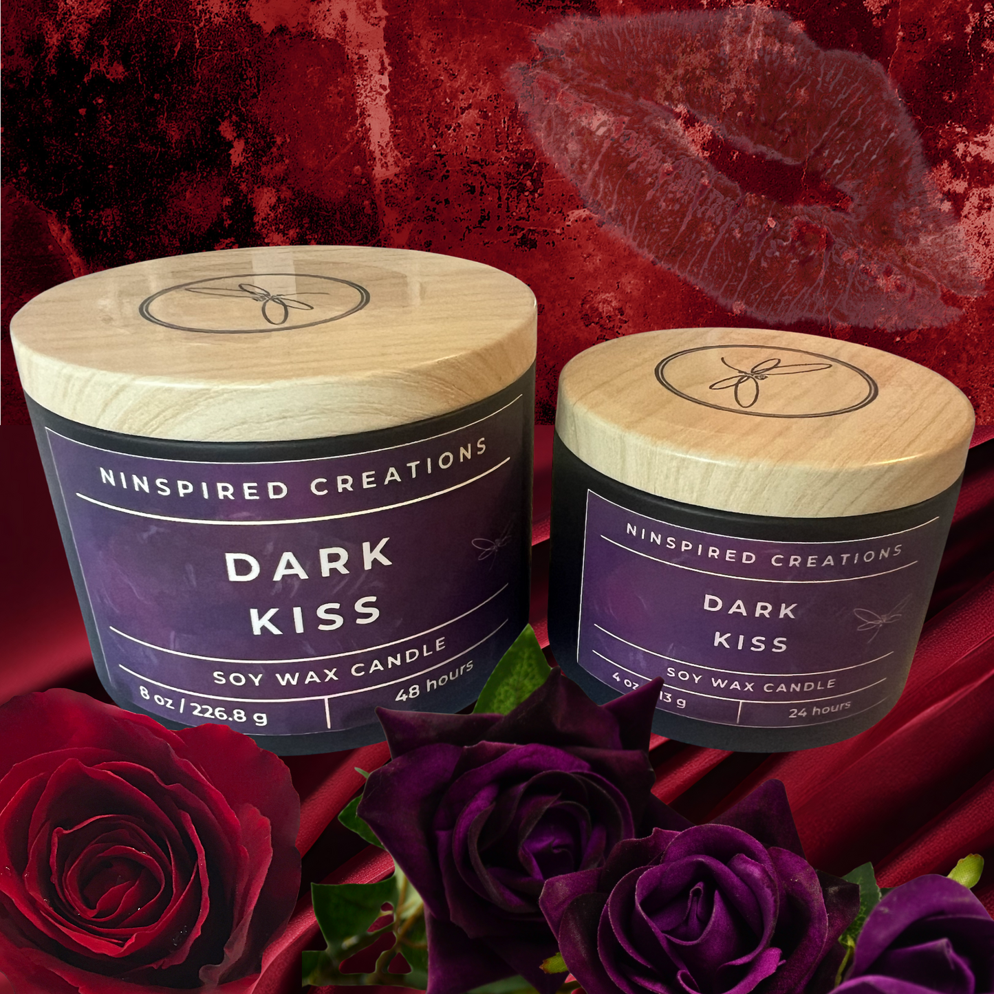 Soy Candle- Dark Kiss
