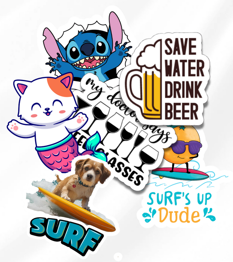 Waterproof Vinyl Stickers