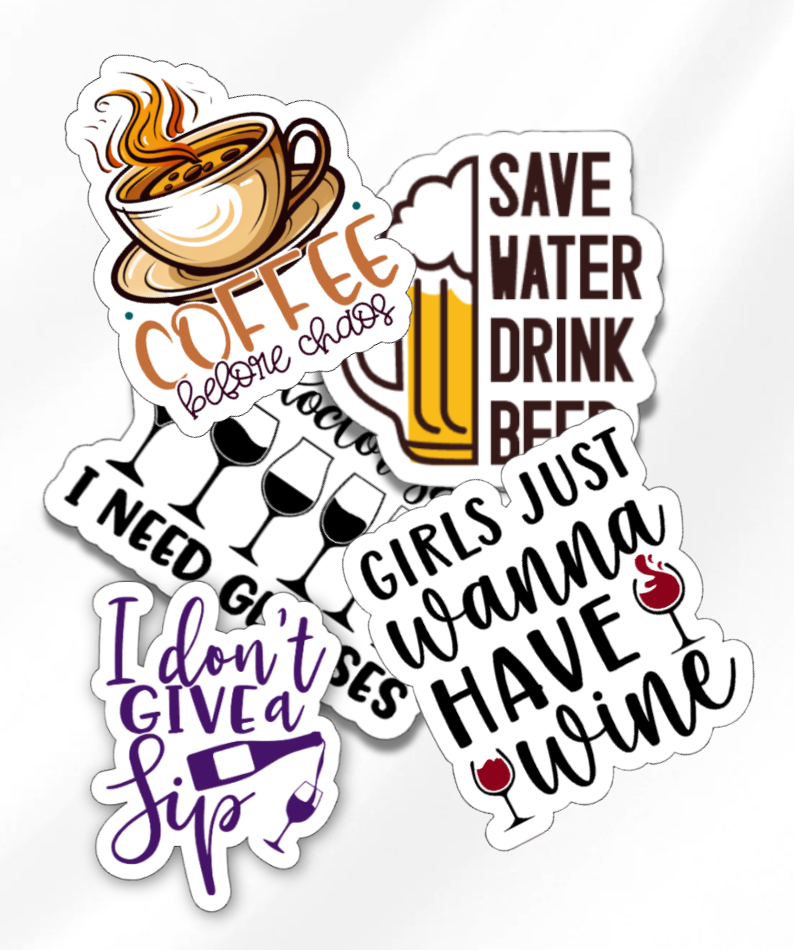 Drink Related Stickers