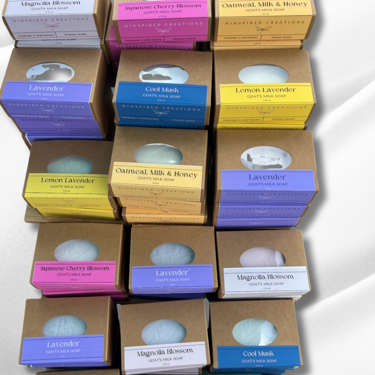 Goats Milk Soap Display