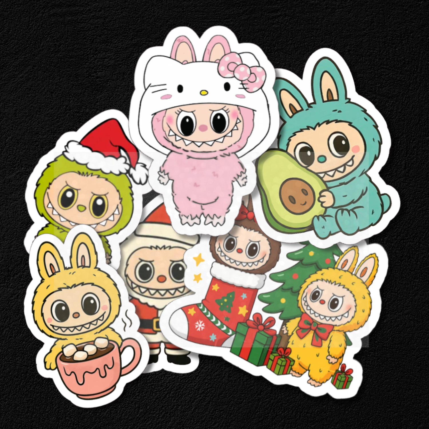 Labubu Waterproof Stickers