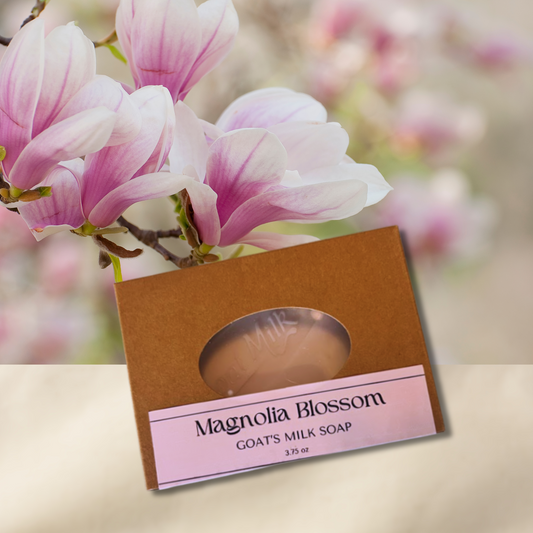 Goat's Milk Soap-Magnolia Blossom