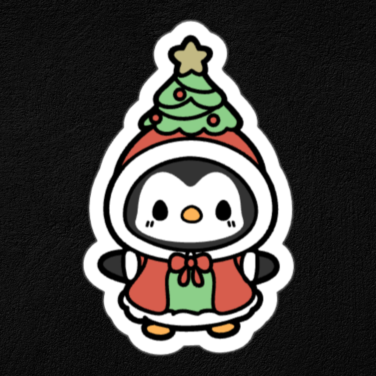 Cute Cuddly Trees Collection- Waterproof Vinyl Stickers