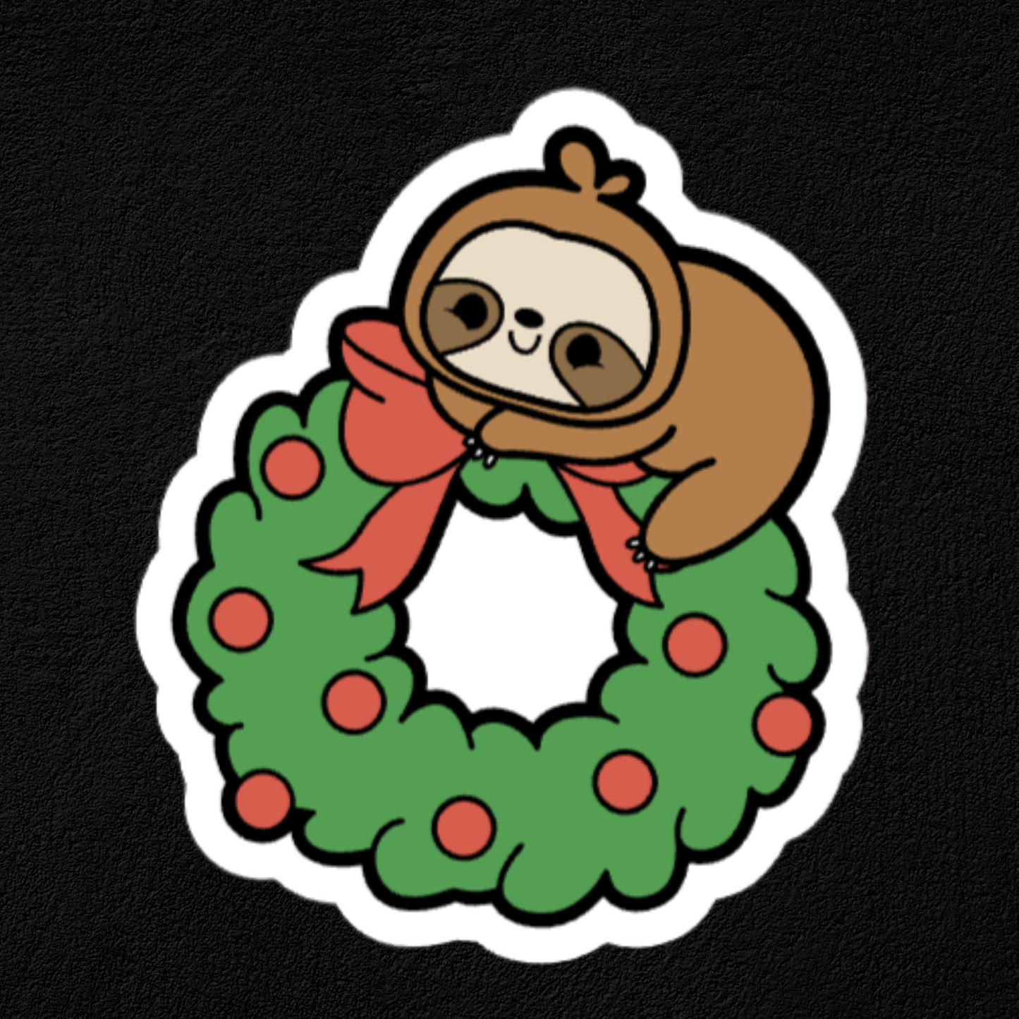 The Wreath Collection- Waterproof Vinyl Stickers