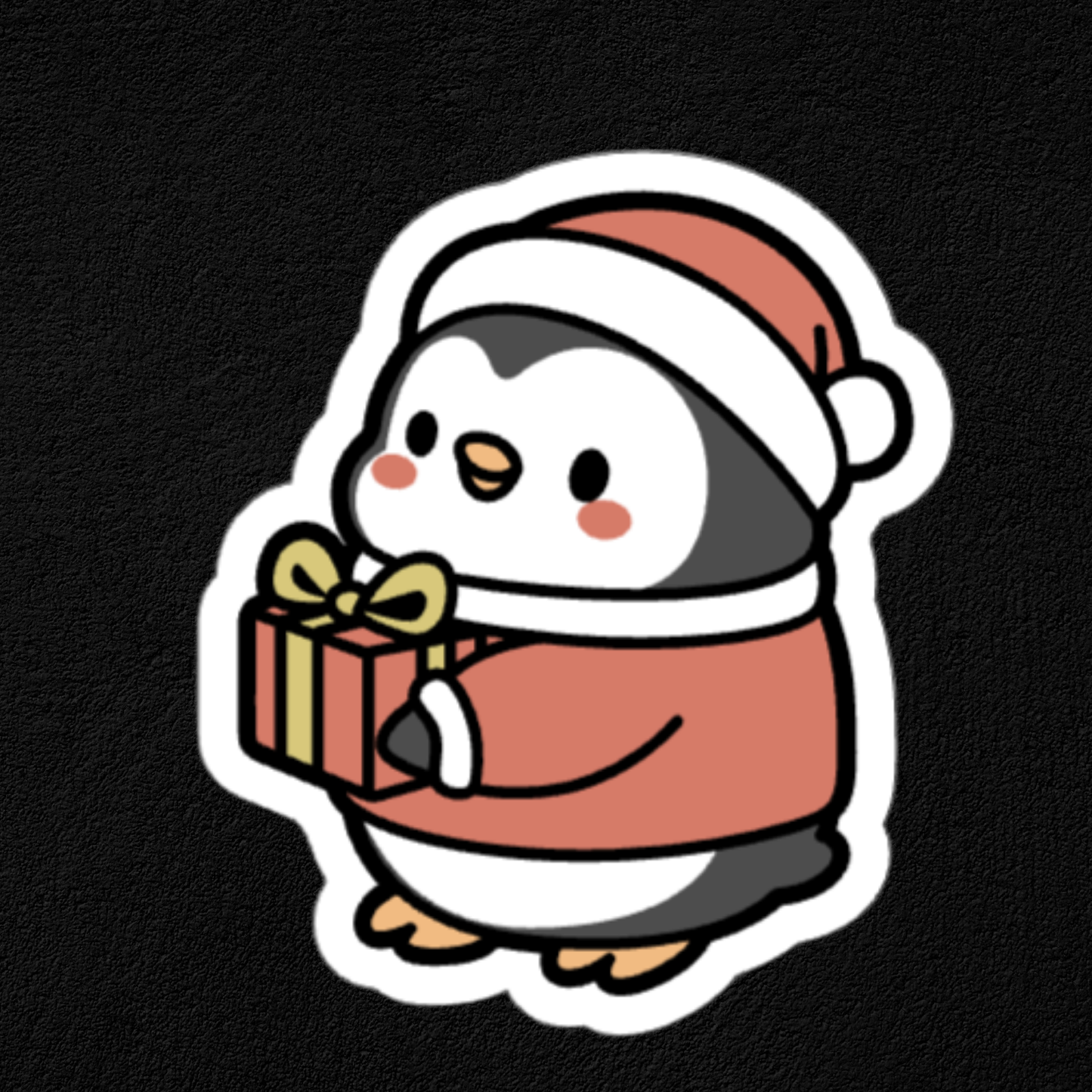 Santa's Furry Helpers Collection- Waterproof Vinyl Stickers