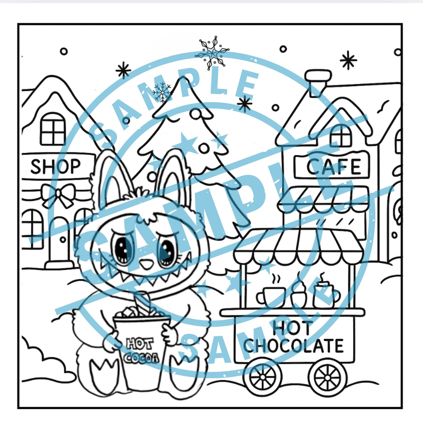 Cute Cuddly Creatures: Winter Fun - HOLIDAY EDITION (LIMITED)