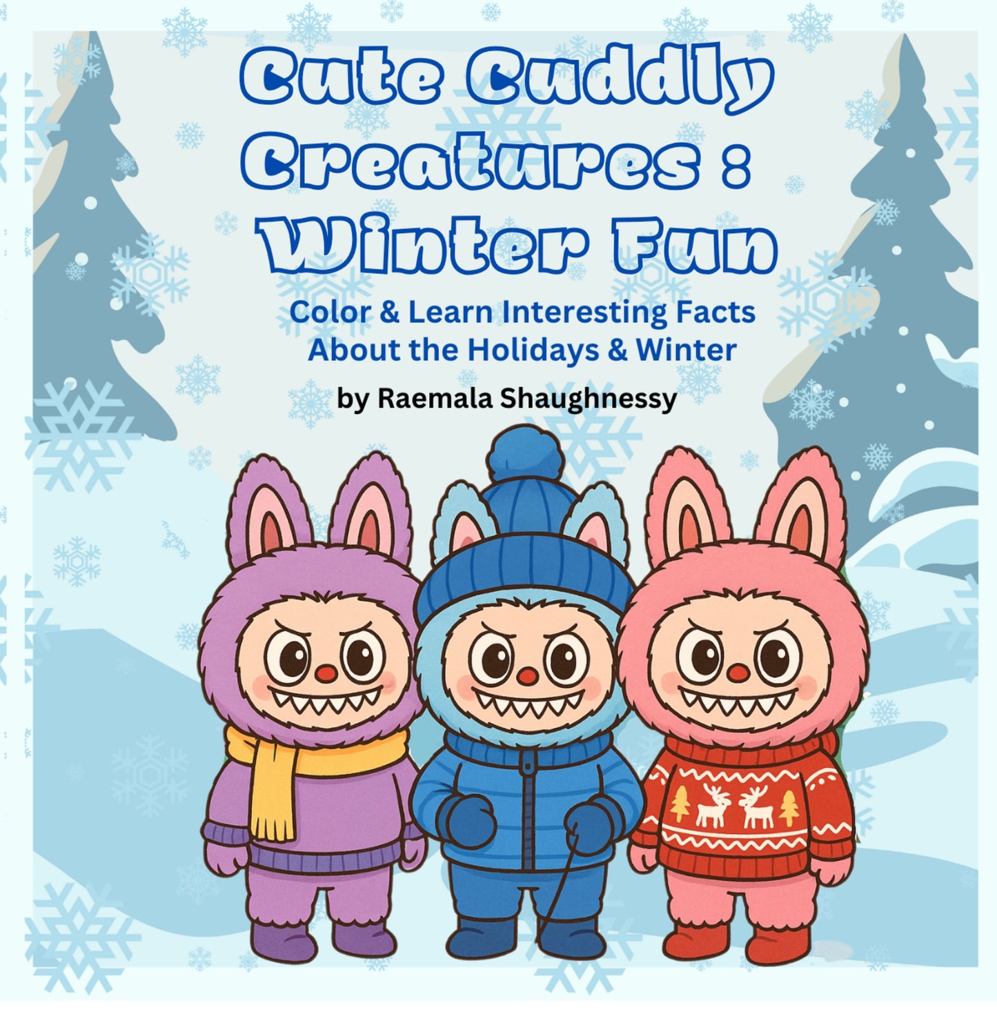 Cute Cuddly Creatures: Winter Fun - HOLIDAY EDITION (LIMITED)