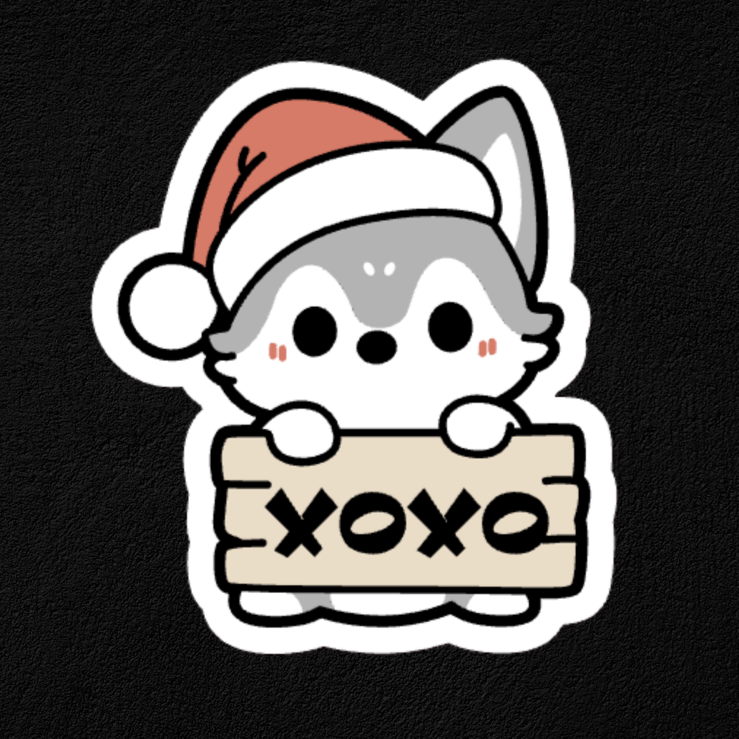 Santa's Furry Helpers Collection 2- Waterproof Vinyl Stickers