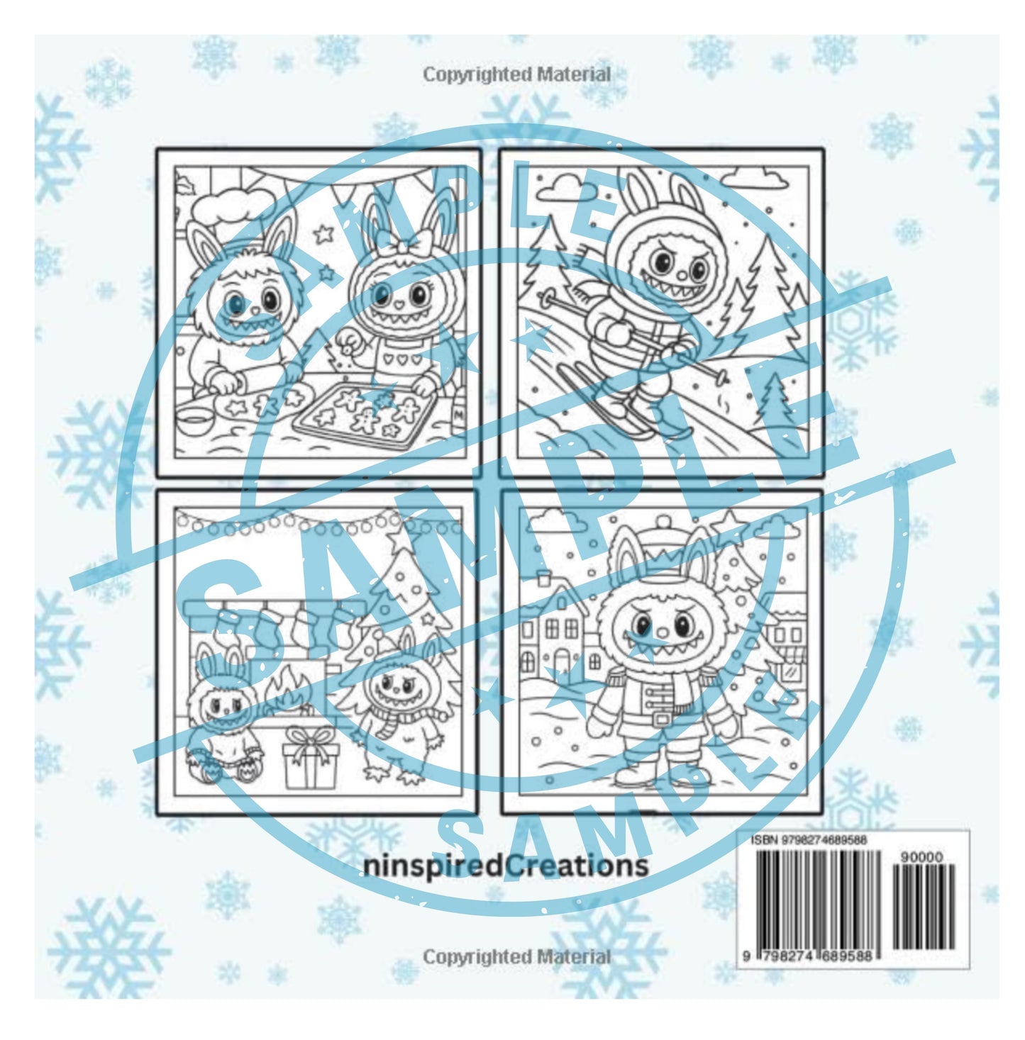 Cute Cuddly Creatures: Winter Fun - HOLIDAY EDITION (LIMITED)