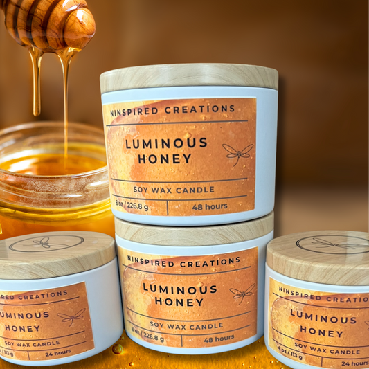 Soy Candle- Luminous Honey