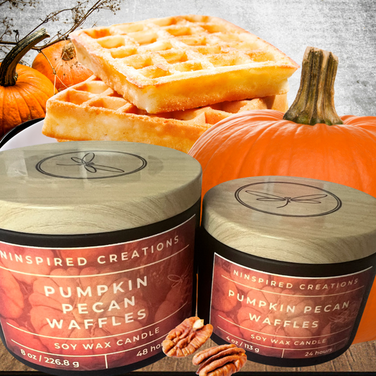Soy Candle- Pumpkin Pecan Waffles