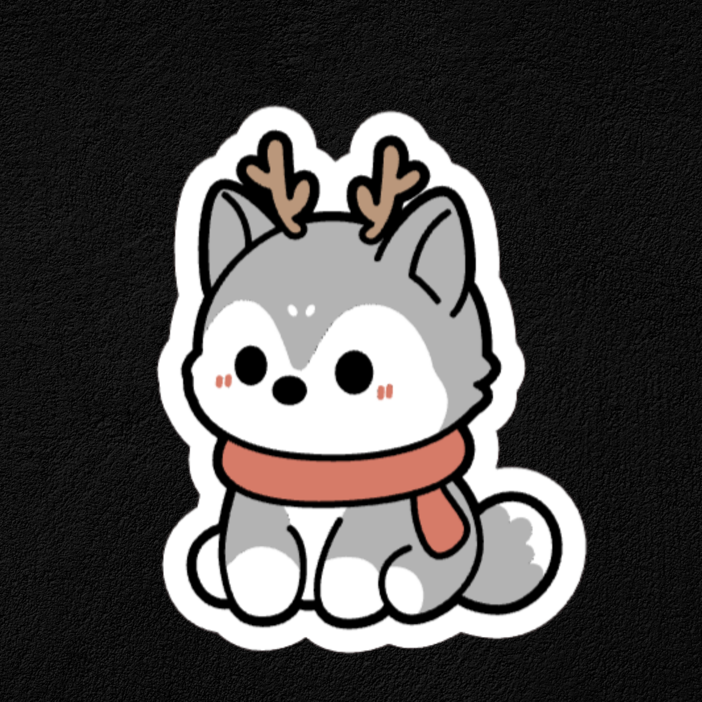 The Reindeer Collection- Waterproof Vinyl Stickers