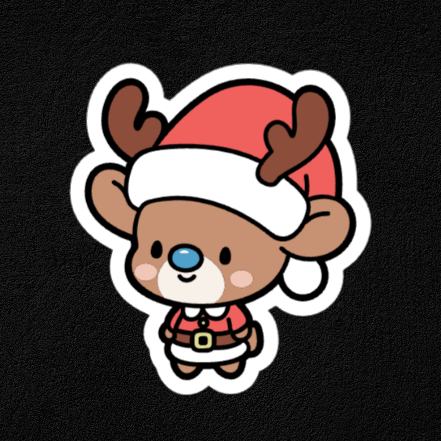 The Reindeer Collection- Waterproof Vinyl Stickers