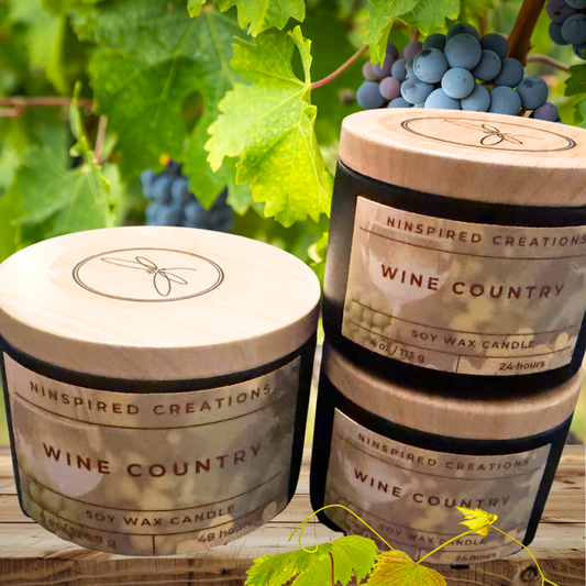 Soy Candle- Wine Country