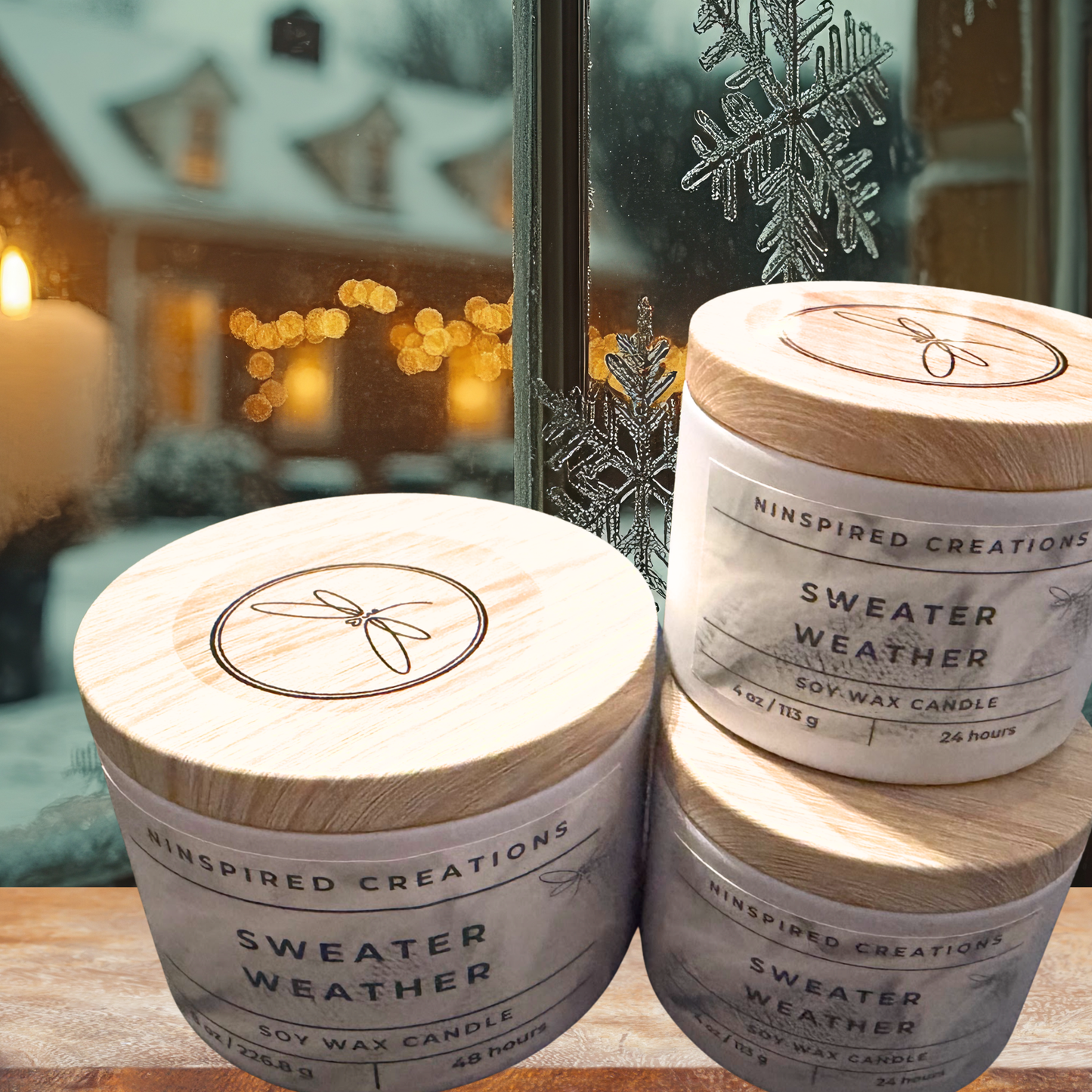 Soy Candle- Sweater Weather