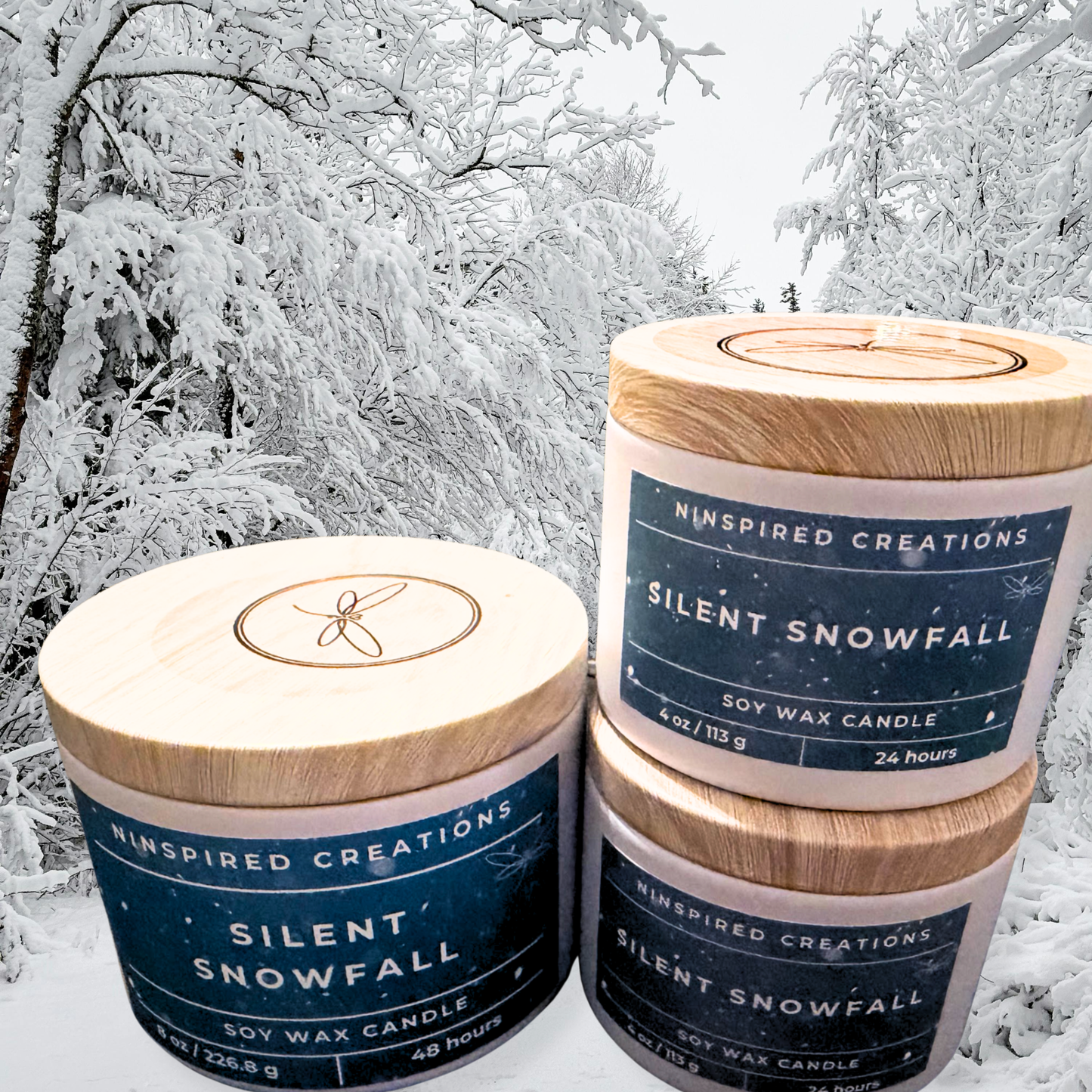 Soy Candle- Silent Snowfall