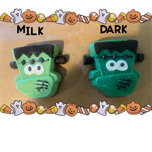 Frankie's Sweet Creation- Frankenstein Dubai Chocolate Bars