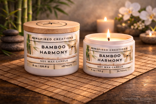 Soy Candle- Bamboo Harmony