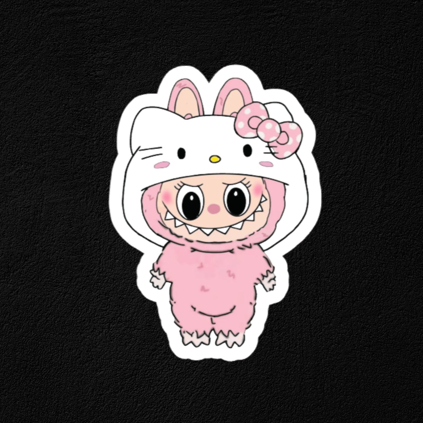 Labubu Costume Cuteness Collection-  Waterproof Vinyl Stickers