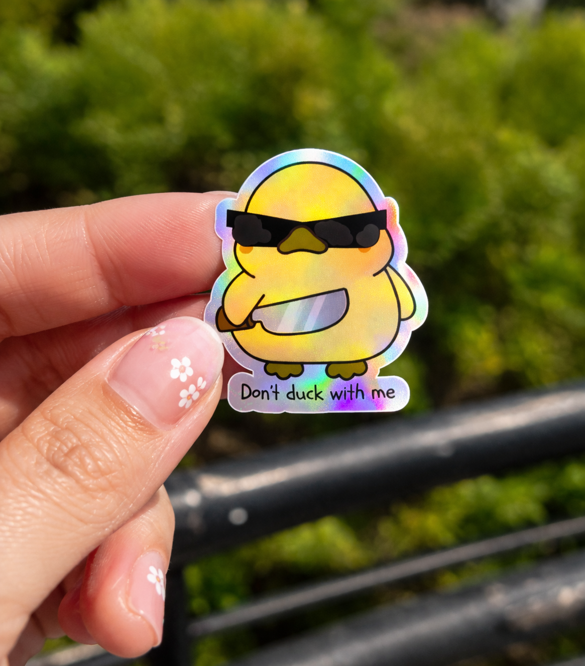 Naughty Duck Collection -Waterproof Vinyl Sticker