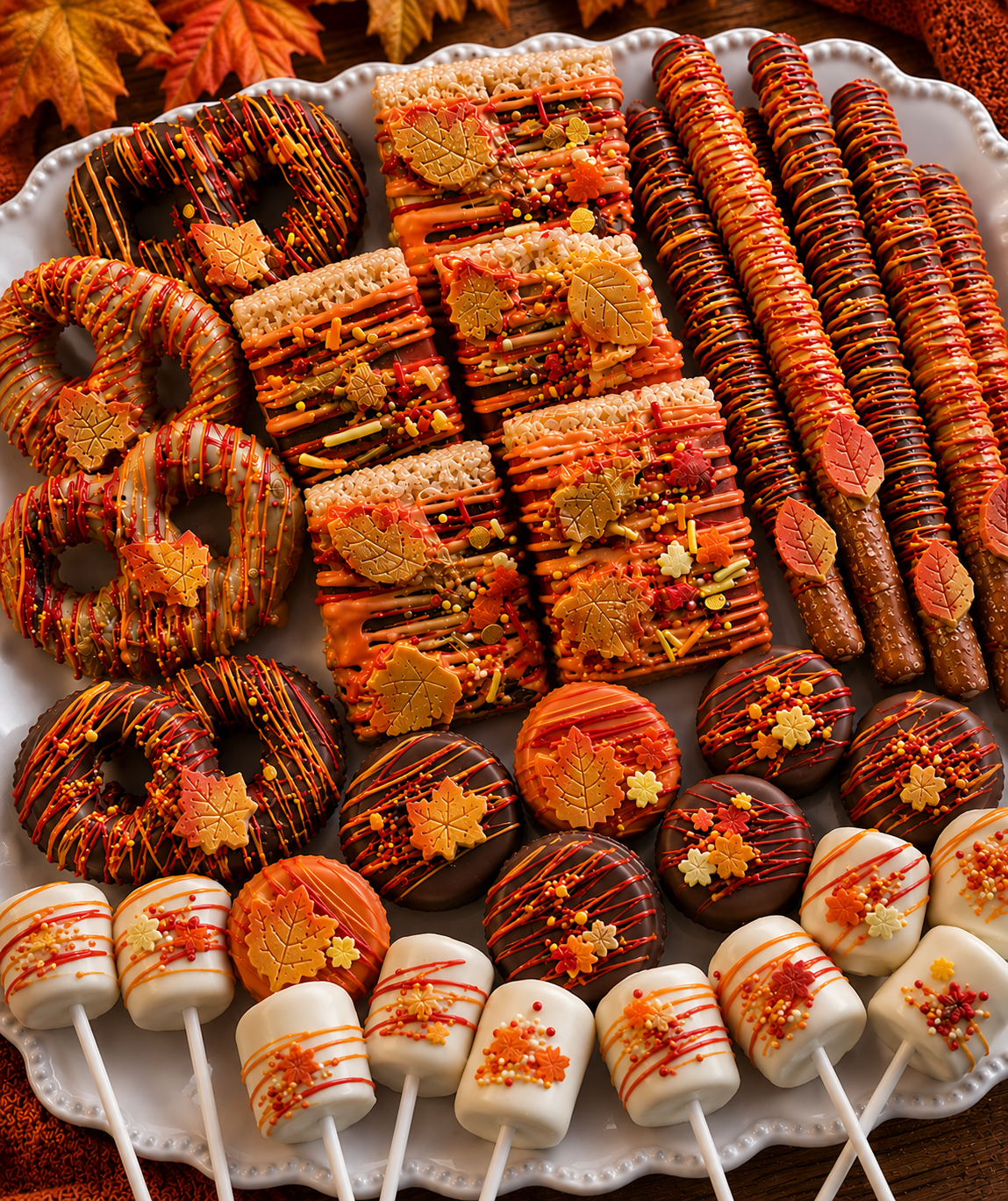 Fall Custom Treat Platters