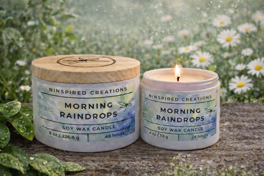 Soy Candle- Morning Raindrops