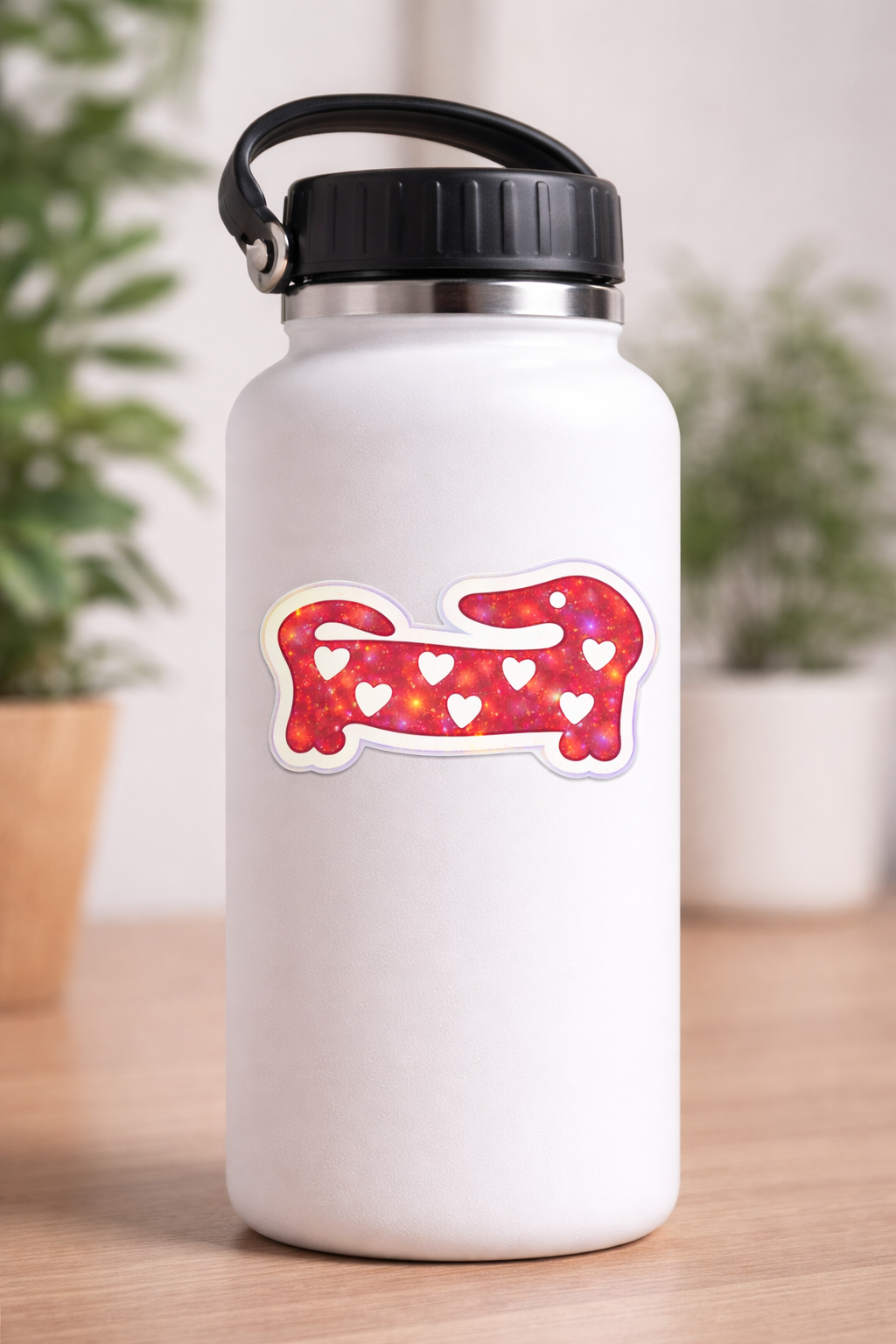 Dachsund Heart Sticker
