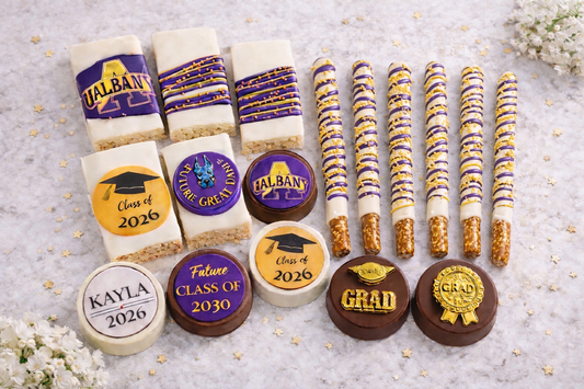 College Commitment Custom Treat Packages – Made Just for Your Graduate