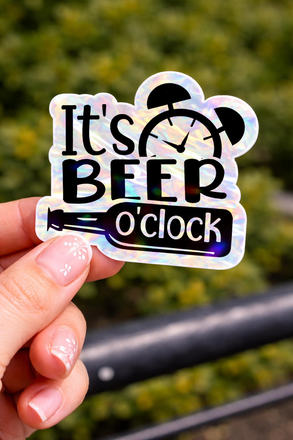It's Beer O'Clock Collection Vinyl Sticker