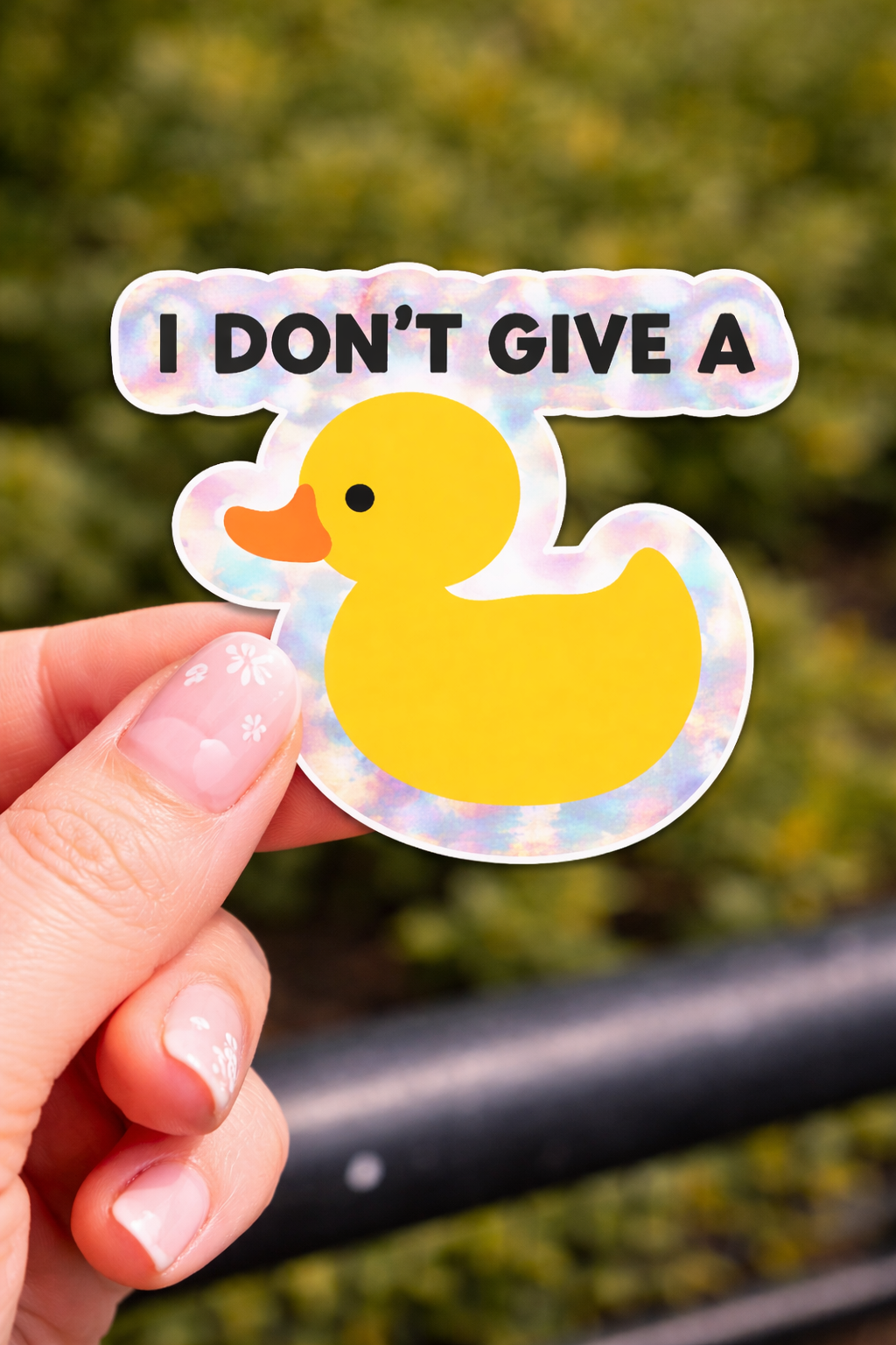 Naughty Duck Collection -Waterproof Vinyl Sticker