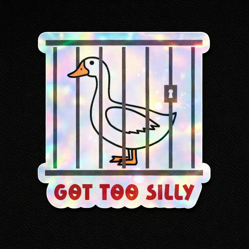 Silly Goose Collection Vinyl Sticker