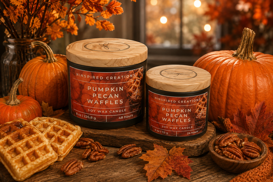 Soy Candle- Pumpkin Pecan Waffles