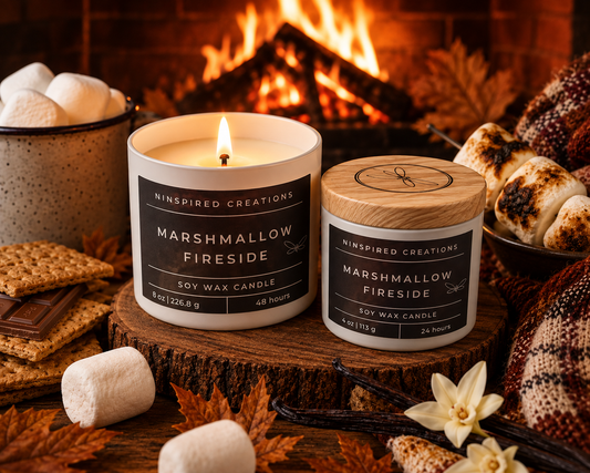 Soy Candle- Marshmallow Fireside