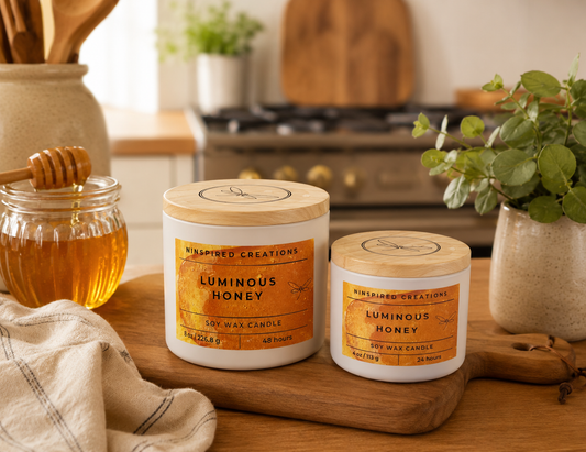 Soy Candle- Luminous Honey