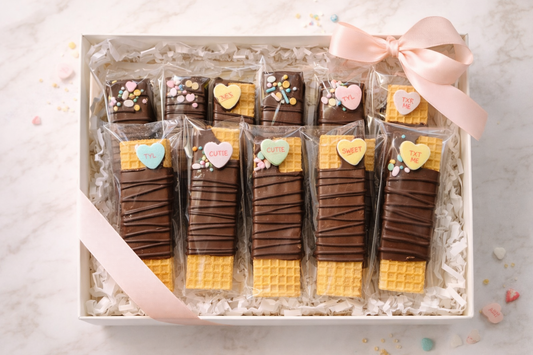Chocolate Dipped Wafer Cookies